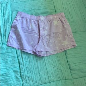 PINK BedTime Shorts